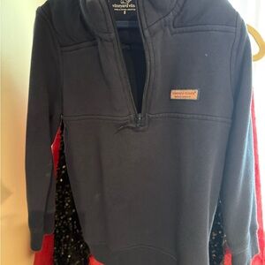 Vineyard Vines Navy Quarter-Zip Pullover